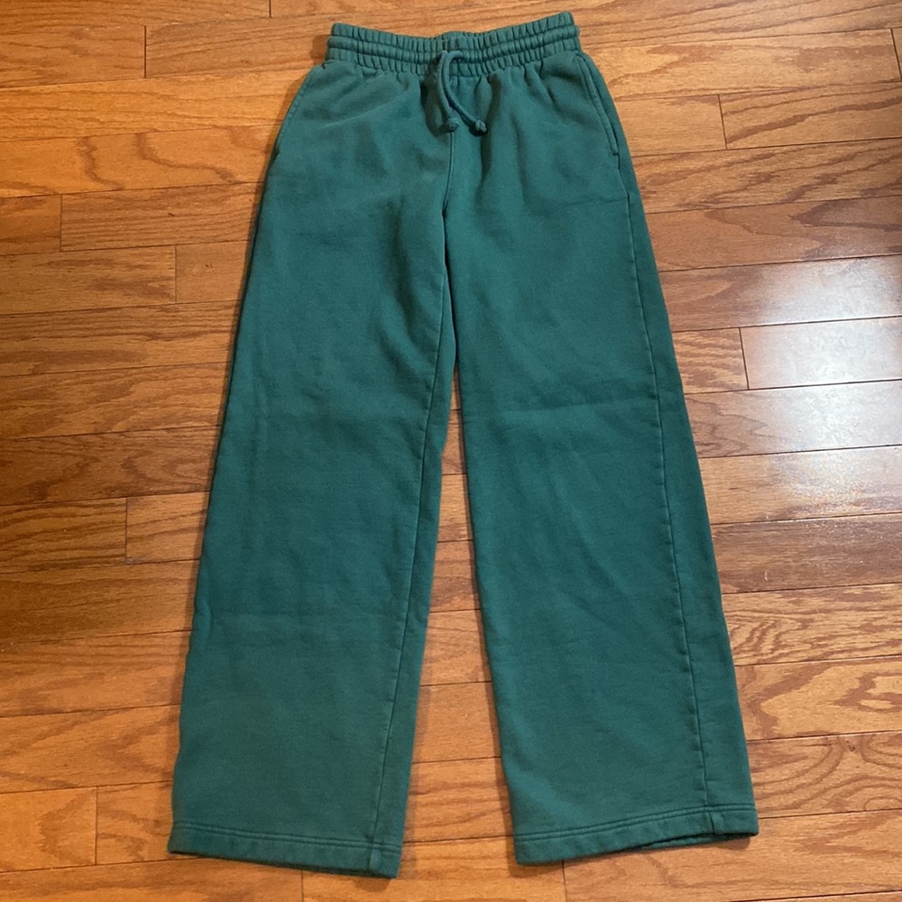 TNA Cozy Fleece Wide Leg Sweatpants